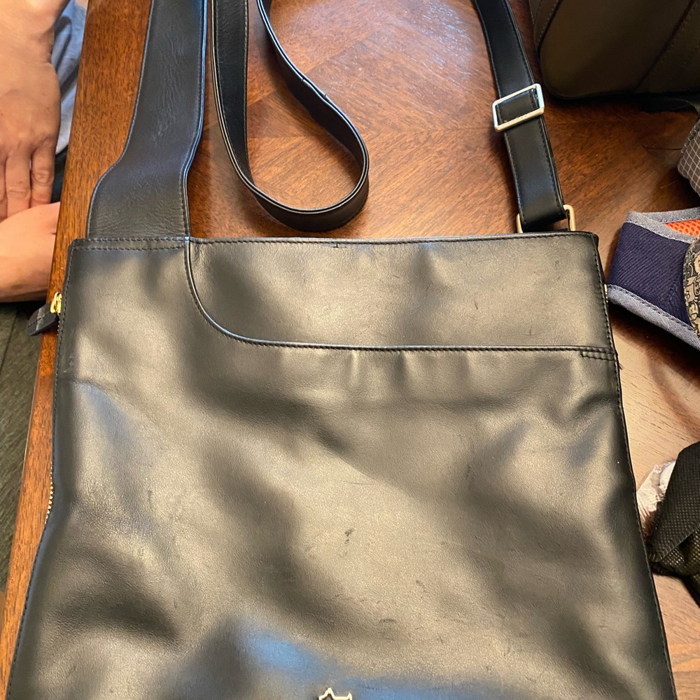 Black Radley London crossbody.